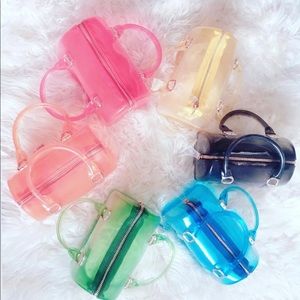 Mini bags; clutch bags with shoulder straps included